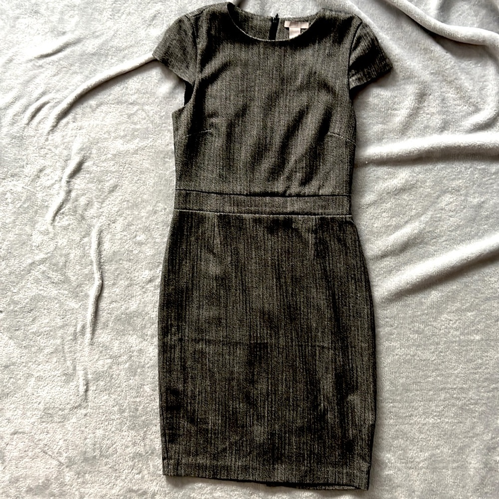 H&M pencil dress. Herringbone size 6.